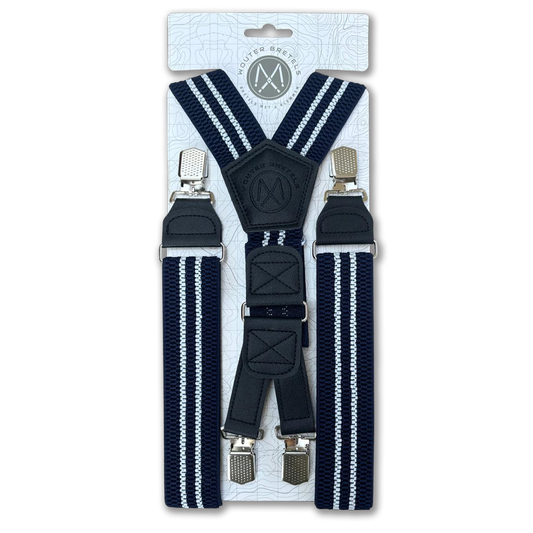 Bretels blauw-wit