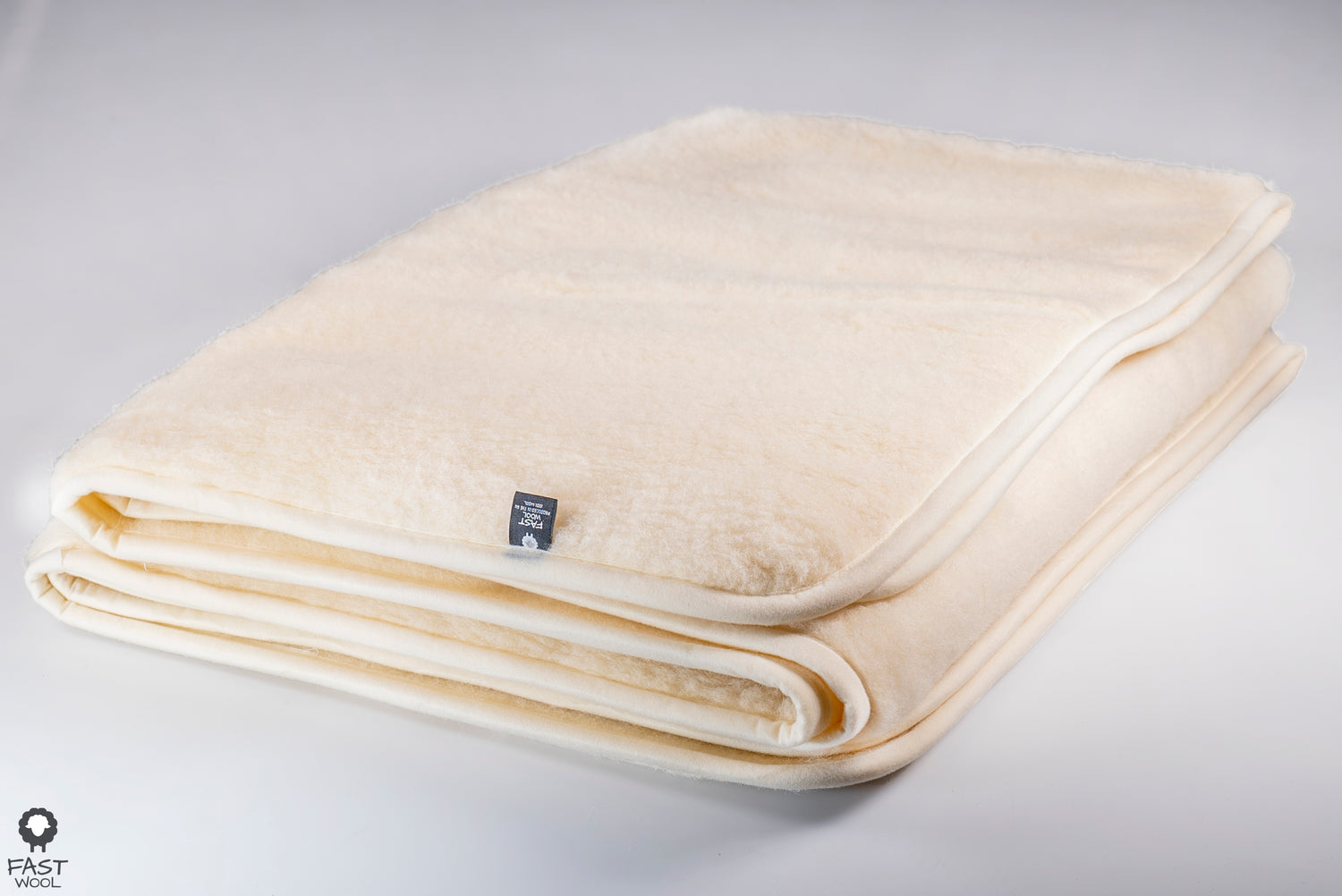 FASTWOOL Deken Ecru